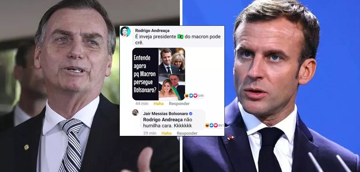 macron e bozo